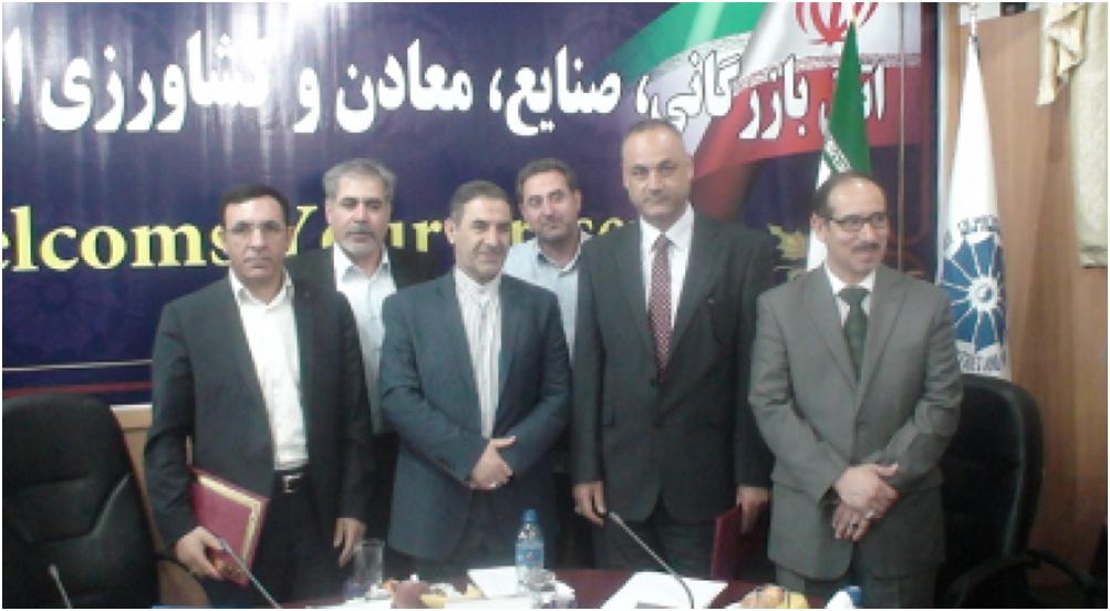 امضا تفاهم نامه همکاری استان های ایلام ، بابل و دیوانیه عراق