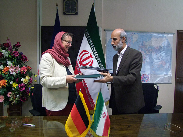 نشست مشترک روسای سازمان دامپزشکی ایران و آلمان