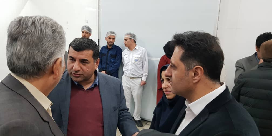 رئیس سازمان استاندارد در بازدید از پگاه اصفهان از سعه صدر شرکت های لبنی به خاطر هجمه های اخیر تشکر کرد