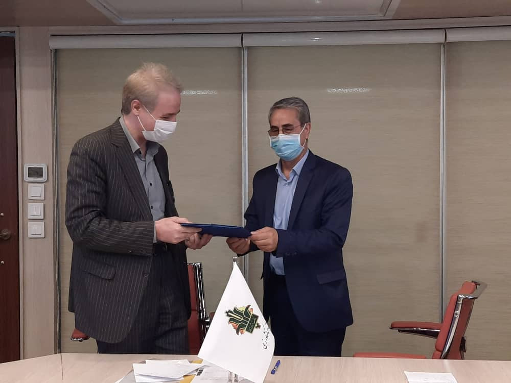 مبادله تفاهم نامه همکاری صندوق بیمه کشاورزی با مؤسسه آموزش و ترویج کشاورزی