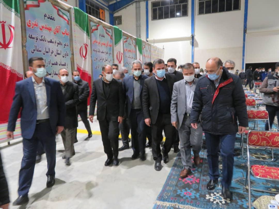 افتتاح طرح های بخش کشاورزی خراسان شمالی توسط وزیر جهاد کشاورزی