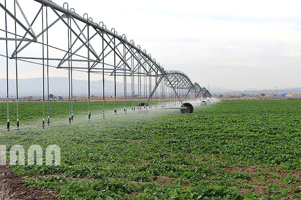 هدفگذاری اجرای ۸۵ هزار هکتار سامانه‌های نوین آبیاری در سال ۱۴۰۰