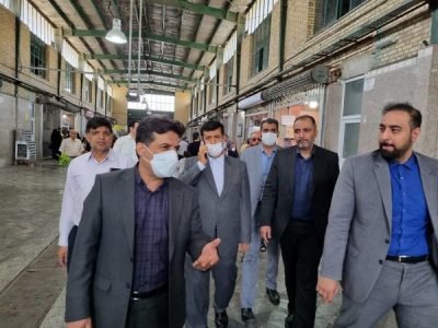 بازدید آقامیری از کشتارگاهها و جایگاههای عرضه محصولات پروتئینی در میادین میوه و ترهبار تهران و شهرری