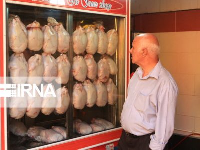 عرضه گوشت مرغ با قیمت مصوب ۶۳ هزار تومان در بازار