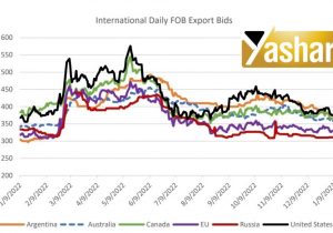 وزارت کشاورزی روسیه روز جمعه، عوارض صادراتى را براى تاریخ ١٨ ام الى ٢۴ ام ماه ژانویه را اعلام کرد؛
