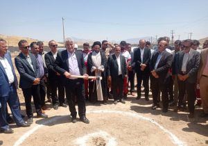 کلنگ ابرپروژه تولید خوراک دام، طیور و آبزیان کشور در چرام بر زمین زده شد